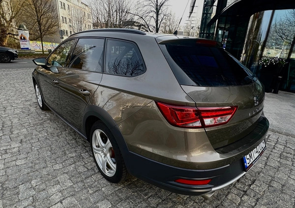 Seat Leon cena 59900 przebieg: 124750, rok produkcji 2015 z Mikołów małe 154
